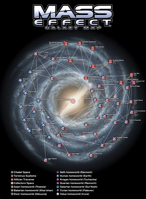 mass effect 1 galaxy map.